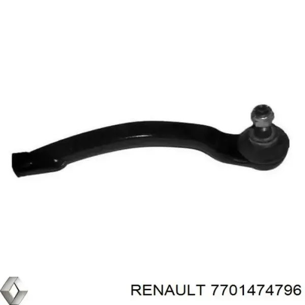 Końcówka drążka kierowniczego zewnętrzna 7701474796 Renault (RVI)