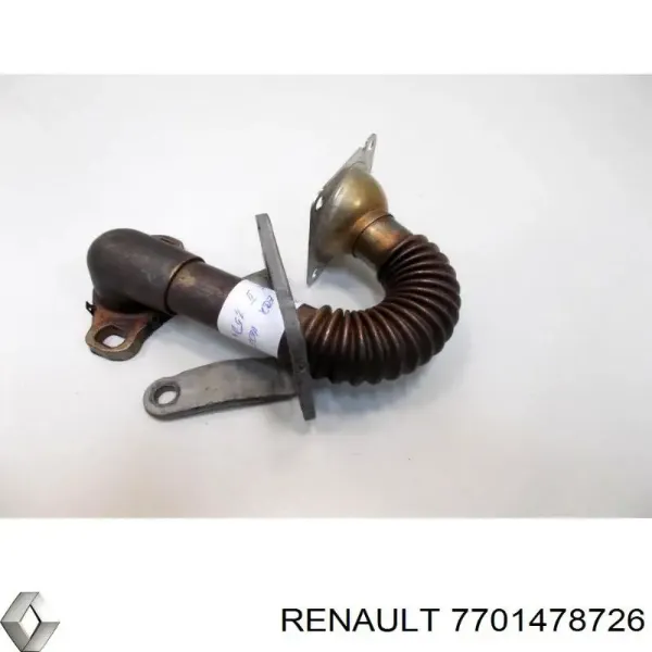 Chłodnica układu recyrkulacji spalin EGR 7701478726 Renault (RVI)