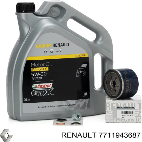 Olej do silnika 7711943687 Renault (RVI)