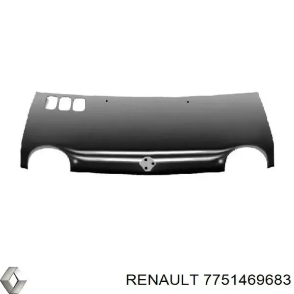 Maska silnika Renault Twingo I