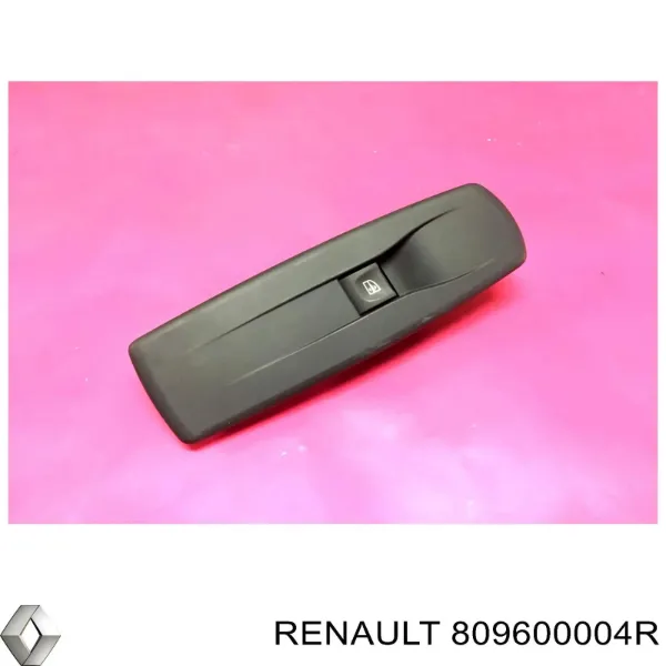 Panel przyciskowy sterowania podnośnikiem szyby tylny lewy 809600004R Renault (RVI)