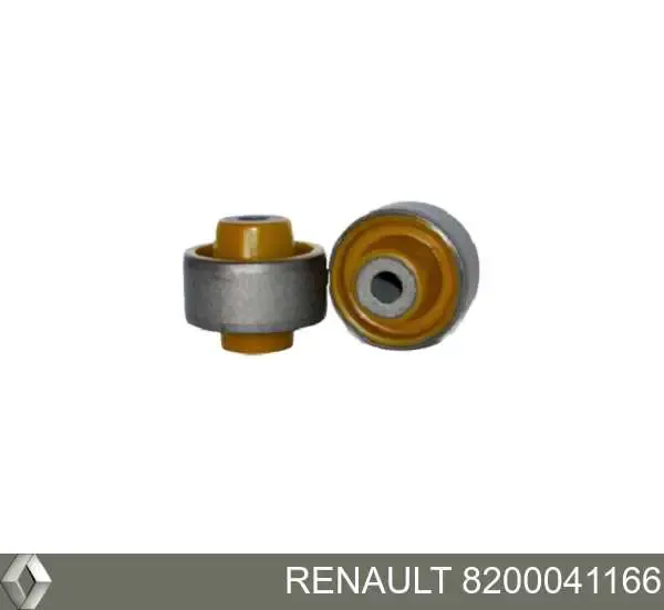 Silentblock przedniego wahacza dolnego 8200041166 Renault (RVI)