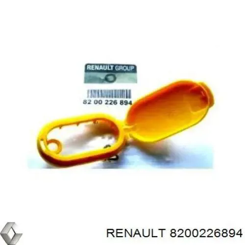 Korek zbiornika spryskiwacza 8200226894 Renault (RVI)