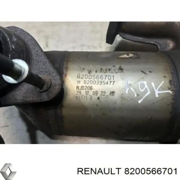 Konwerter-katalizator do Nissan Qashqai I J10
