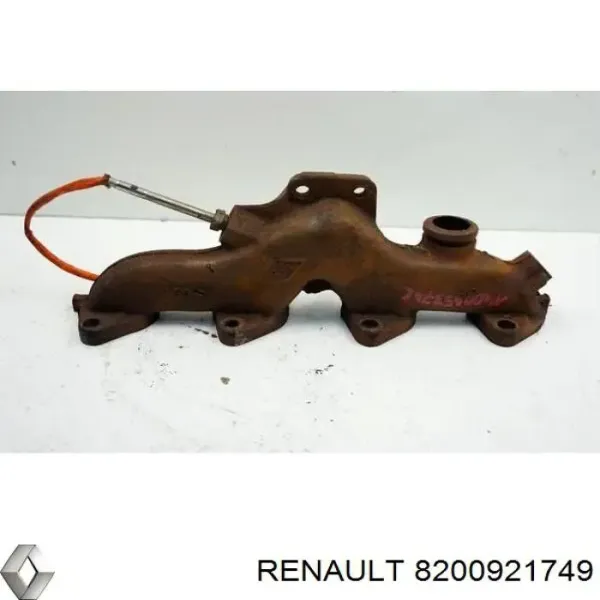 Czujnik temperatury spalin, przed turbiną 8200921749 Renault (RVI)