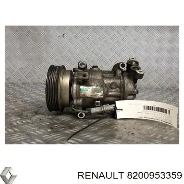 Sprężarka klimatyzacji 8200953359 Renault (RVI)
