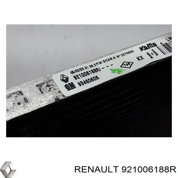 Chłodnica klimatyzacji 921006188R Renault (RVI)