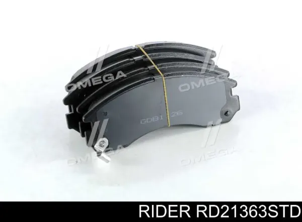 Klocki hamulcowe przednie tarczowe RD21363STD Rider