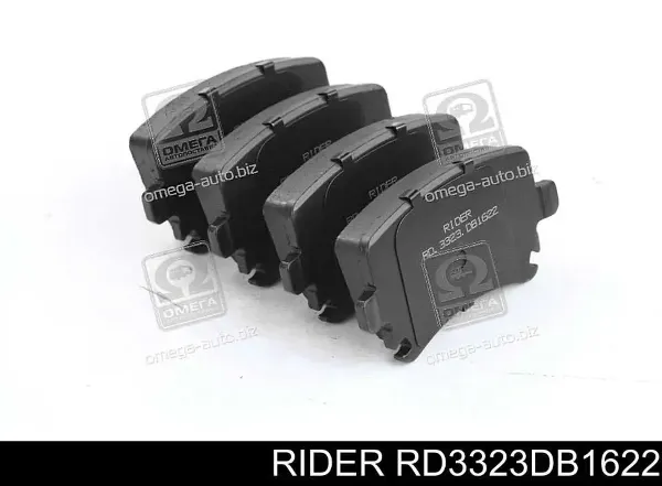 Okładziny (klocki) do hamulców tarczowych tylne RD3323DB1622 Rider