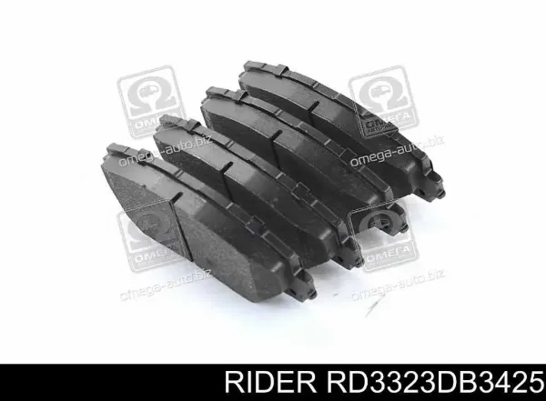 Klocki hamulcowe przednie tarczowe RD3323DB3425 Rider