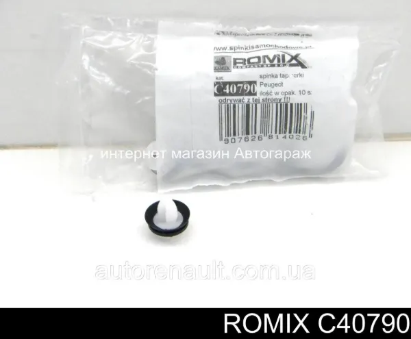 Spinka mocowania okładzin drzwi C40790 Romix