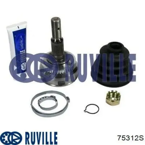 Przegub homokinetyczny przedni zewnętrzny 75312S Ruville