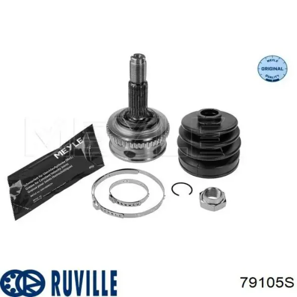 Przegub homokinetyczny przedni zewnętrzny 79105S Ruville