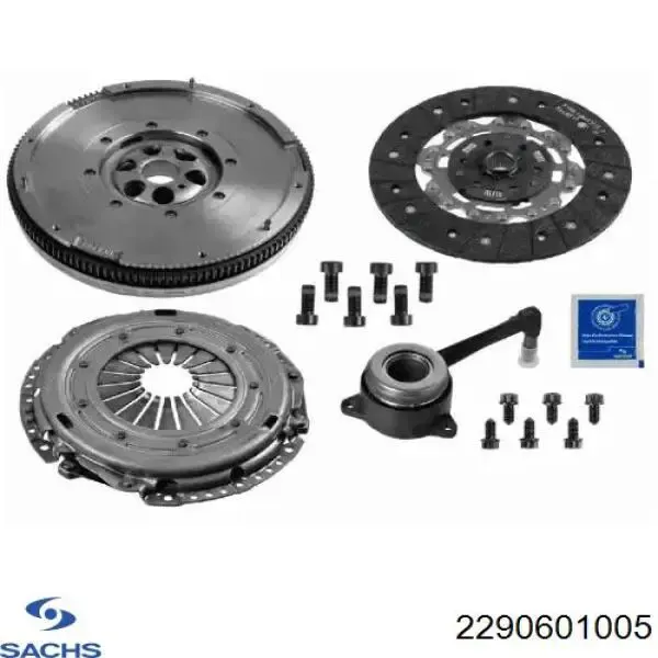 Zestaw sprzęgła (3 części) 2290601005 Sachs