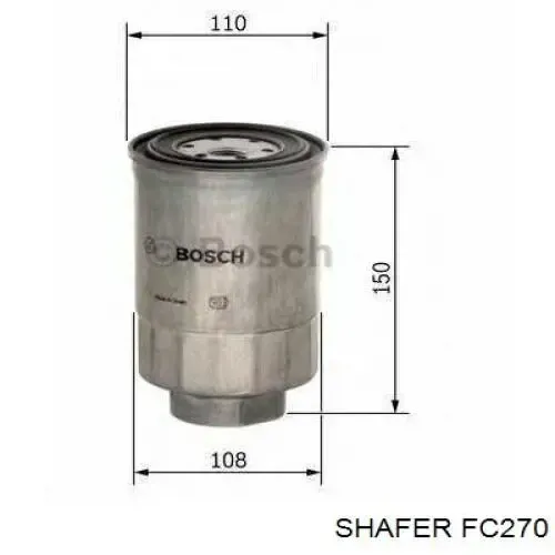 Filtr paliwa FC270 Shafer