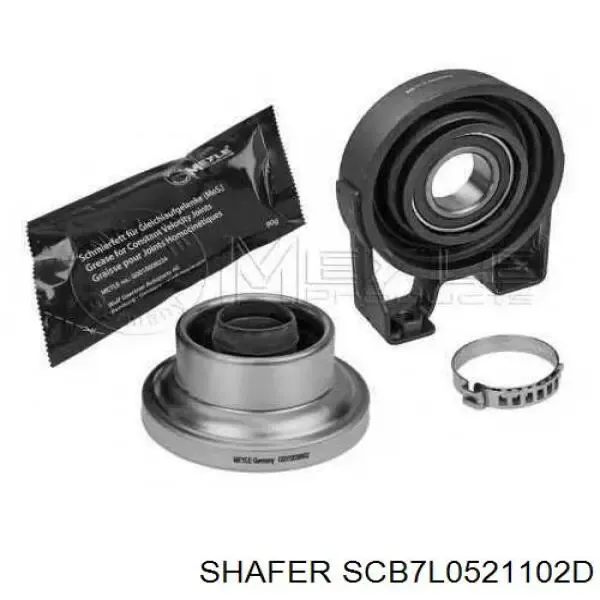 Sprzęgło łożyska podwieszanego wału Cardana SCB7L0521102D Shafer