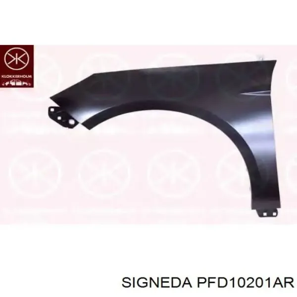 Błotnik przedni prawy Ford Focus III