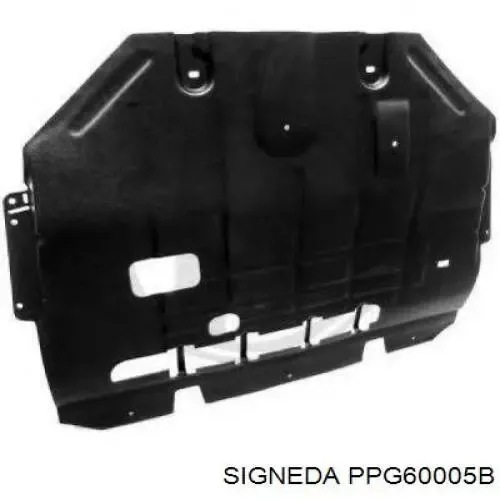 Osłona silnika, miski (przedziału silnika) 5710348 Polcar