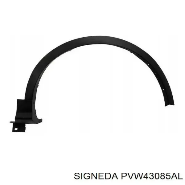 Prowadnica zderzaka przedniego lewa 30807419 AND
