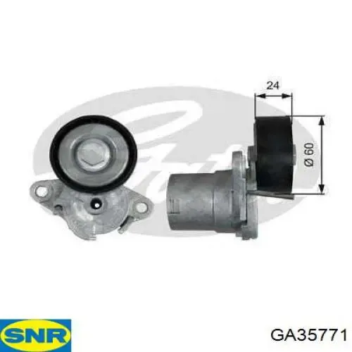 Rolka napinacza paska napędowego GA35771 SNR