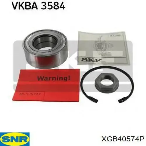 Łożysko piasty przedniej XGB40574P SNR