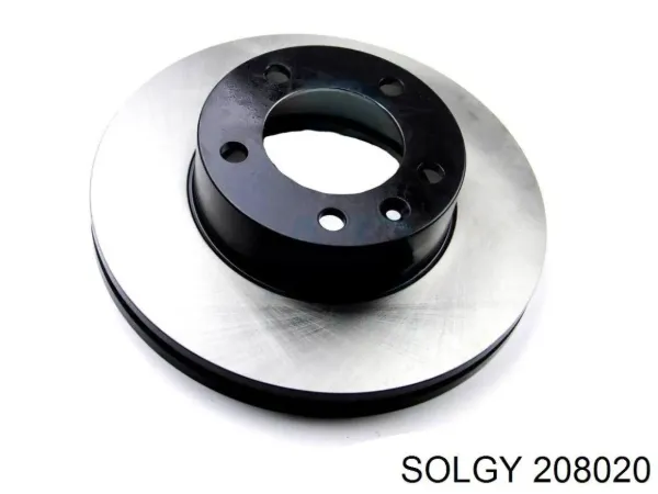 Tarcza hamulcowa przednia 208020 Solgy
