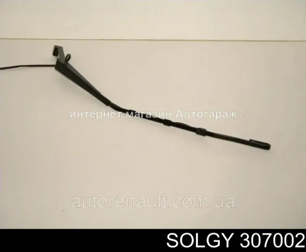 Ramię wycieraczki szyby przedniej 307002 Solgy