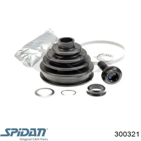 Osłona przegubu homokinetycznego półosi przedniej zewnętrzna 300321 GKN-Spidan