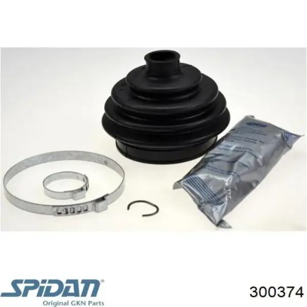 Osłona przegubu homokinetycznego półosi przedniej zewnętrzna 300374 GKN-Spidan