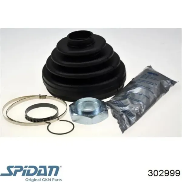 Osłona przegubu homokinetycznego półosi przedniej zewnętrzna 302999 GKN-Spidan