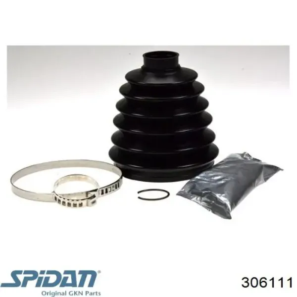 Osłona przegubu homokinetycznego półosi przedniej zewnętrzna 306111 GKN-Spidan