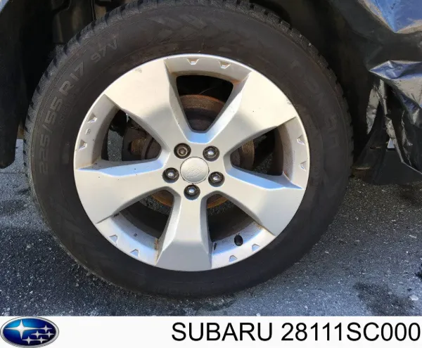 Felgi kół odlewane (lekkostopowe, tytanowe) 28111SC000 Subaru