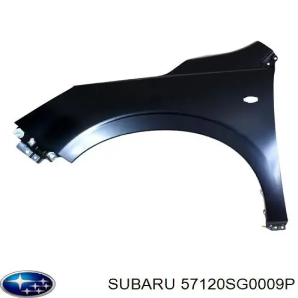 Błotnik przedni prawy 57120SG0009P Subaru