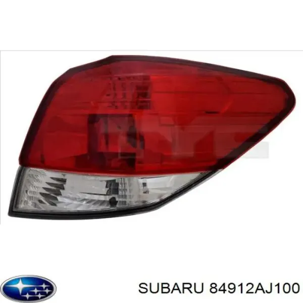 Lampa zespolona tylna lewa 84912AJ100 Subaru