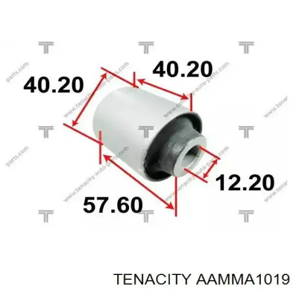 Silentblock przedniego wahacza dolnego AAMMA1019 Tenacity