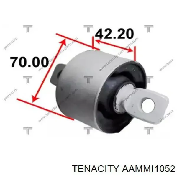 Silentblock tylnego wahacza podłużnego przedni AAMMI1052 Tenacity