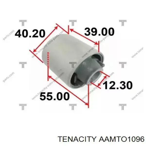 Silentblock tylnego drążka podłużnego AAMTO1096 Tenacity