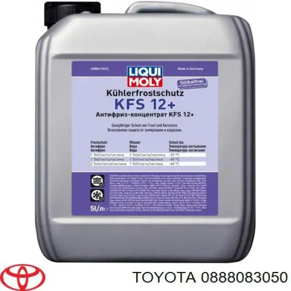 Olej do silnika 0888083050 Toyota