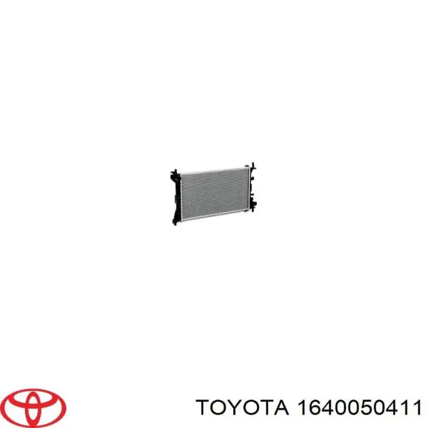 Chłodnica silnika 1640050411 Toyota