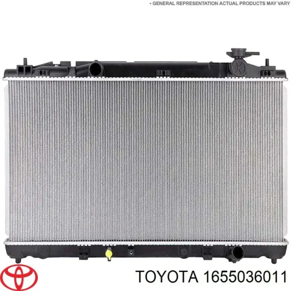 Chłodnica intercoolera 1655036011 Toyota