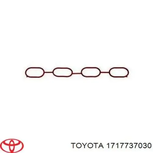 Uszczelka kolektora ssącego 1717737030 Toyota