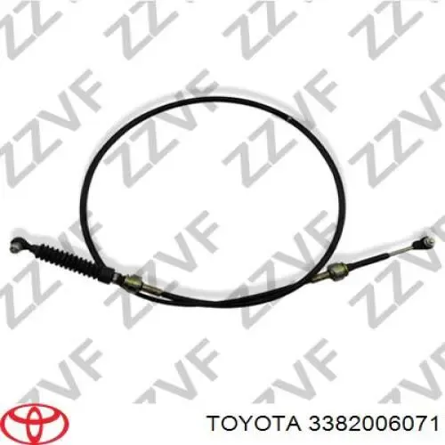 Linka dźwigni zmiany biegów podwójna 3382006071 Toyota