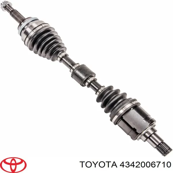 Półoś napędowa przednia lewa 4342006710 Toyota