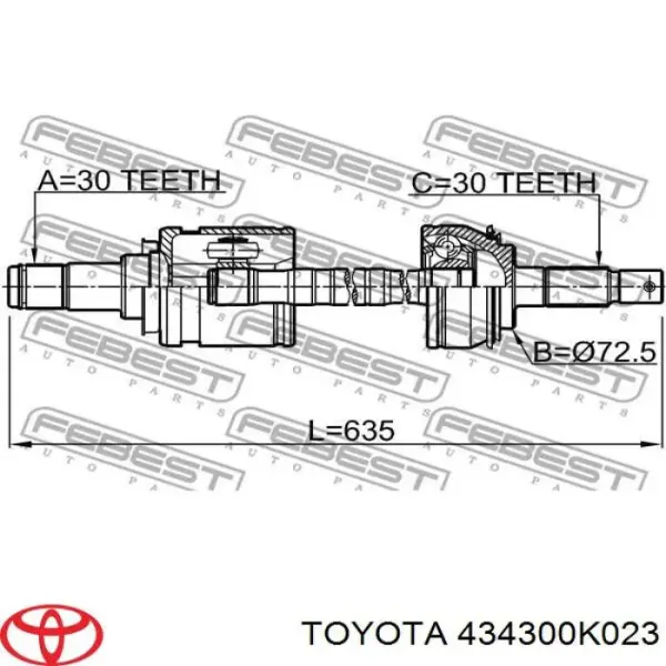 Przegub homokinetyczny wewnętrzny trójramienny 39771JG74A Nissan/Infiniti
