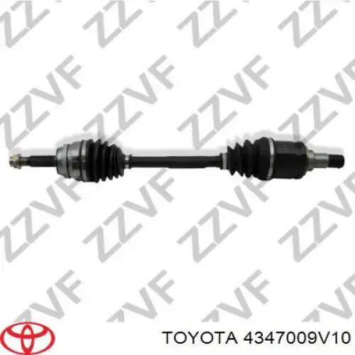 Półoś napędowa przednia prawa 4347009V10 Toyota