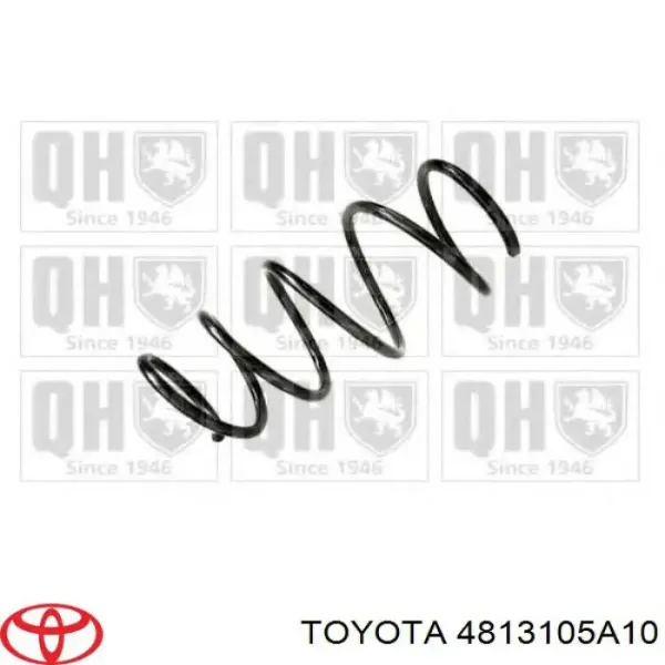 Sprężyna przednia 4813105A10 Toyota
