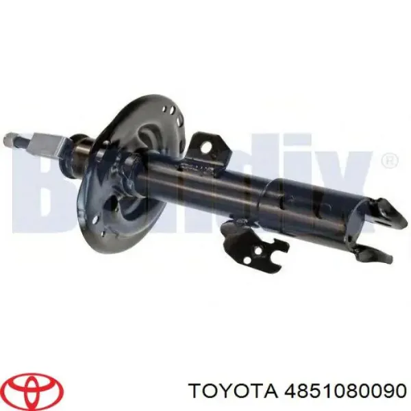 Amortyzator przedni prawy 4851080090 Toyota