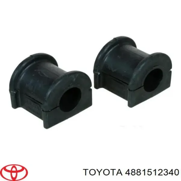 Tuleja stabilizatora przedniego 4881512340 Toyota