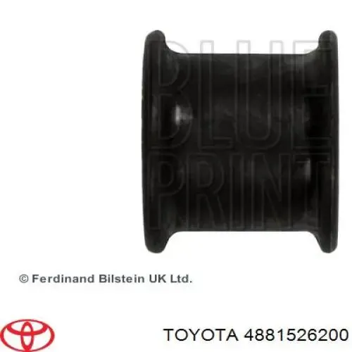 Tuleja stabilizatora przedniego 4881526200 Toyota