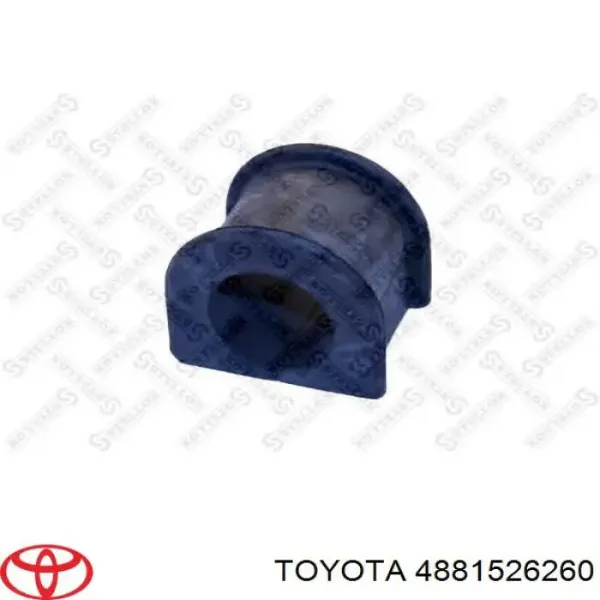 Tuleja stabilizatora przedniego 4881526260 Toyota